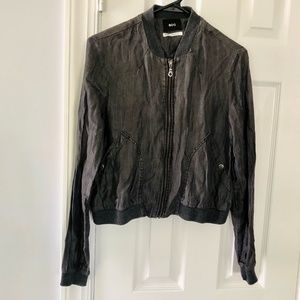 BDG Urban Outfitters 100% Lyocell Denim Style Bomber Jacket